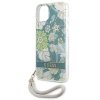 Guess GUHCP13SHFLSN iPhone 13 mini 5,4zielony/green hardcase Flower Strap
